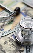 Stethoscope and money